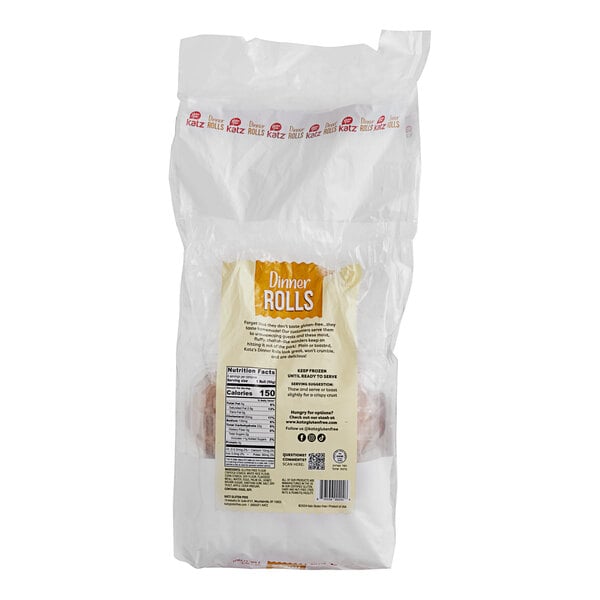 Katz Gluten-Free Dinner Roll 7 oz. - 24/Case