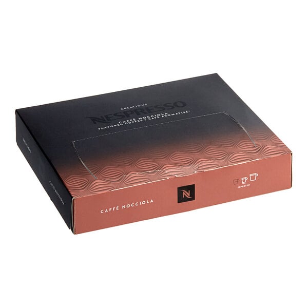 Nespresso Professional Caffe Nocciola (Hazelnut) Single Serve Coffee Capsules - 50/Pack