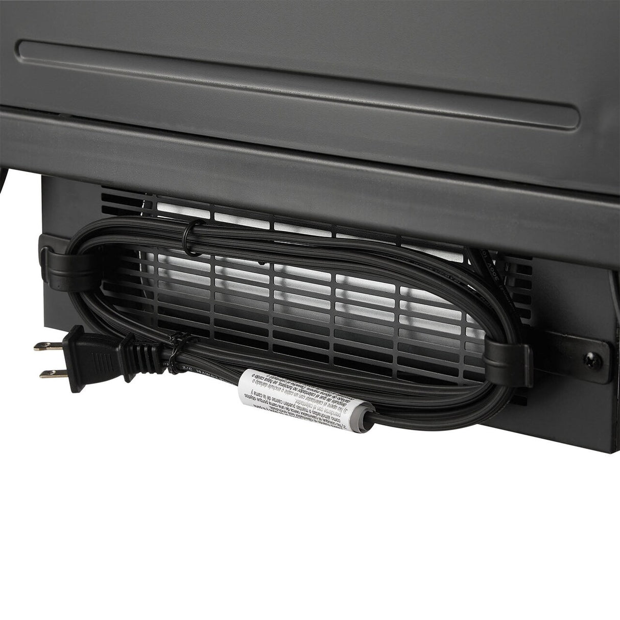 Mainstays New 2-Setting 3D Electric Stove Heater with Life-like Flame, Black