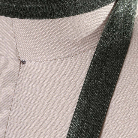 Pale Moss Green Fold Over Elastic Trim 5/8" 3 Yards Olive Green Foldover Elastic for DIY Sewing Accessories