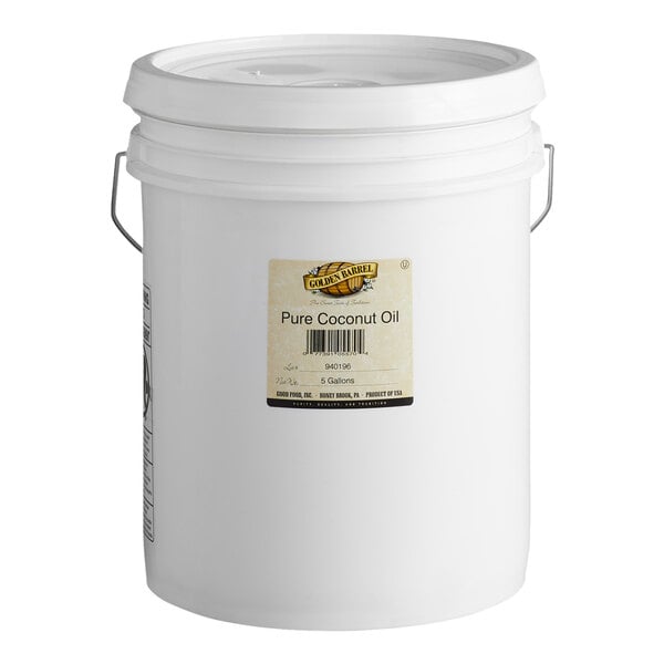Golden Barrel 5 Gallon (38 lb.) Coconut Oil