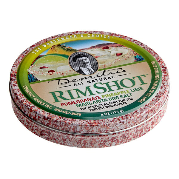 Demitri's Margarita Rim Shot Rimming Salt 4 oz.