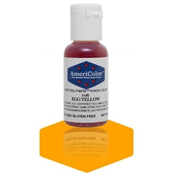 Egg Yellow Soft Gel Paste Food Color - AmeriColor 106