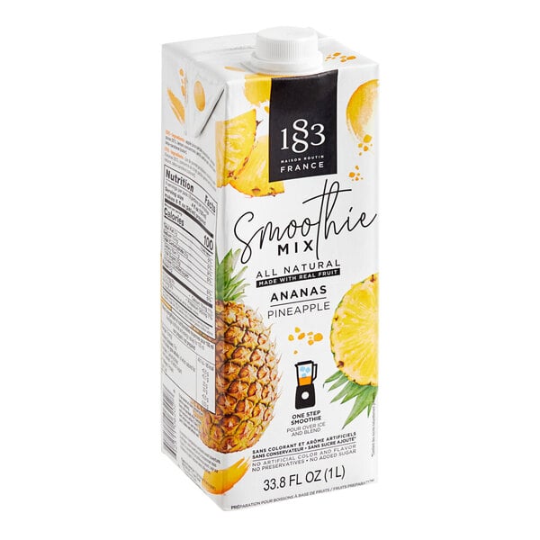 1883 Maison Routin Pineapple Smoothie Mix 1 Liter - 8/Case