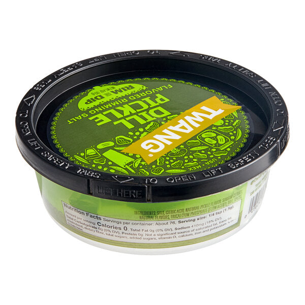 Twang Dill Pickle Rimming Salt 4 oz. - 12/Case