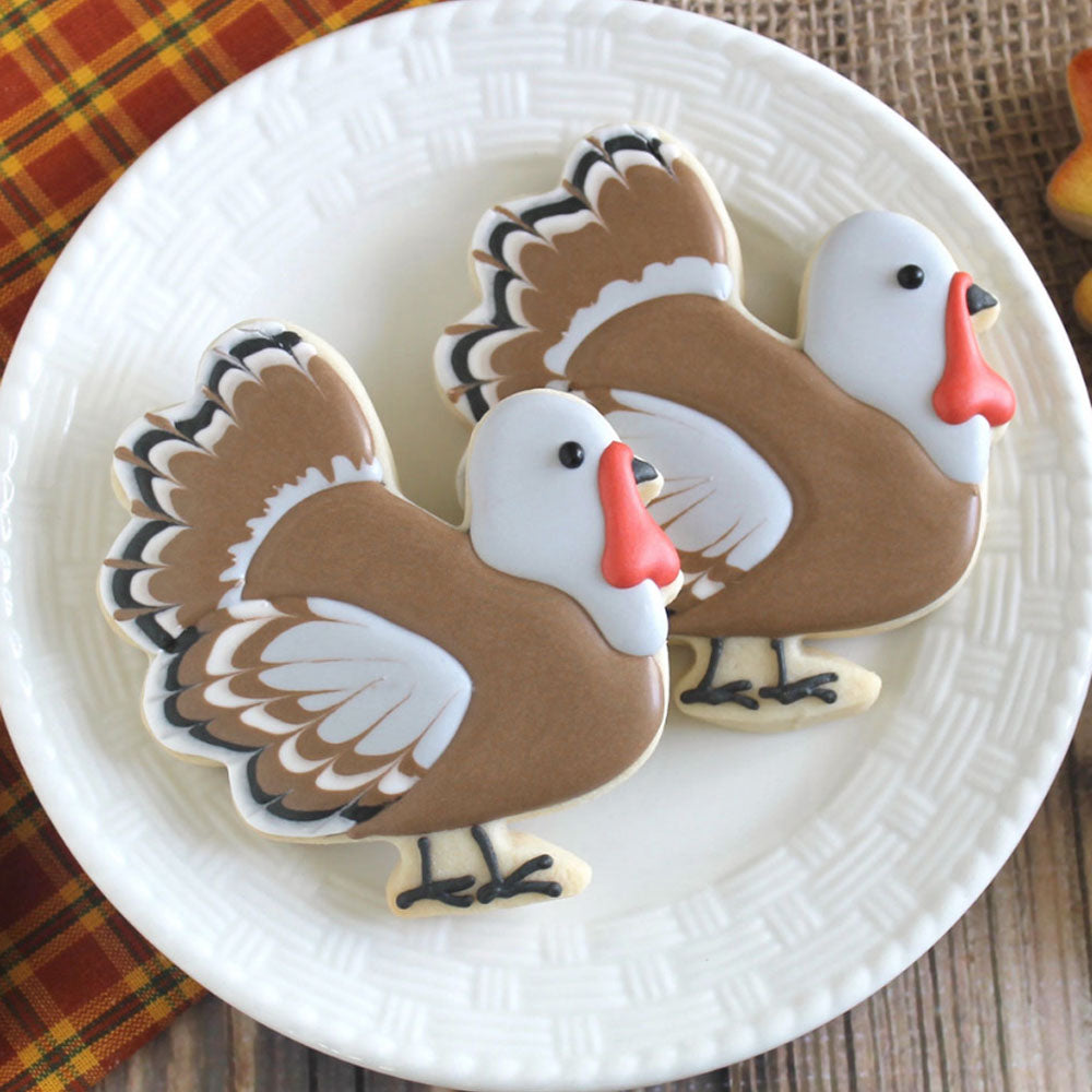 Ann Clark Turkey Cookie Cutter, 3 5/8"