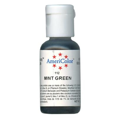 Mint Green Soft Gel Paste Food Color- AmeriColor 112