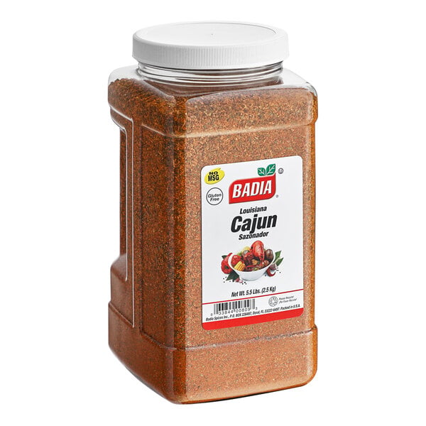 Badia Cajun-Style Seasoning 5.5 lb. - 4/Case