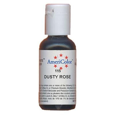Dusty Rose Soft Gel Paste Food Color - AmeriColor 115