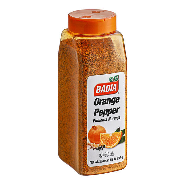 Badia Orange Pepper 26 oz. - 4/Case