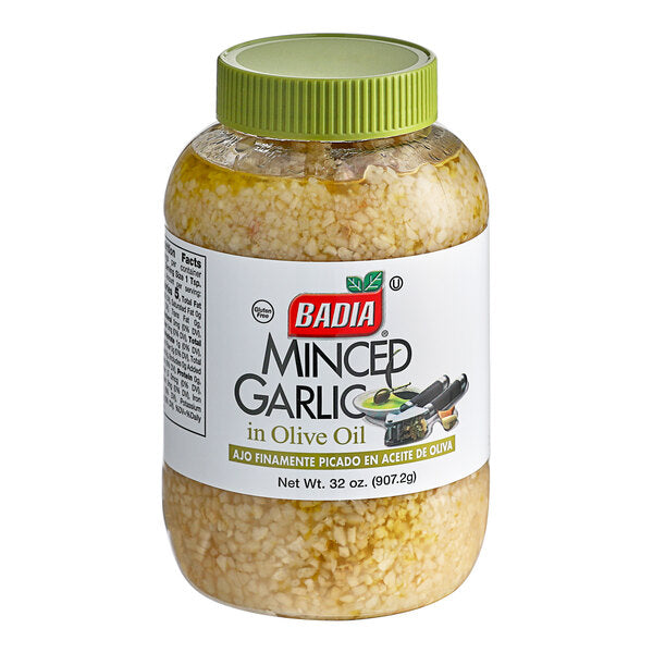 Badia Minced Garlic in Olive Oil 32 oz.