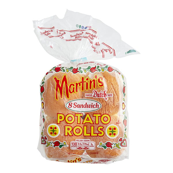 Martin's Famous Sandwich Potato Rolls 1.9 oz. - 72/Case