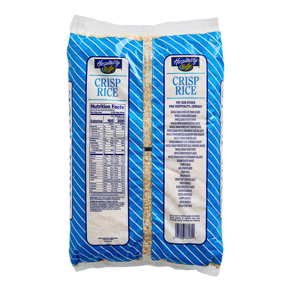 35 oz. Crisp Rice Cereal - 4/Case
