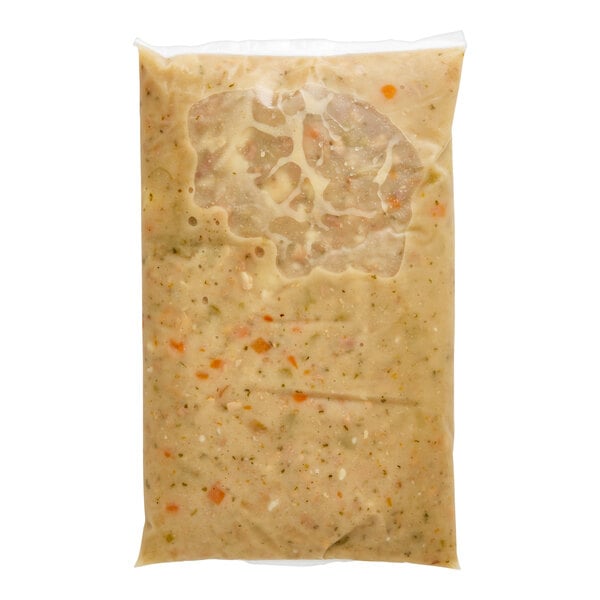 Spring Glen Fresh Foods Ham and Bean Soup 5 lb. - 2/Case