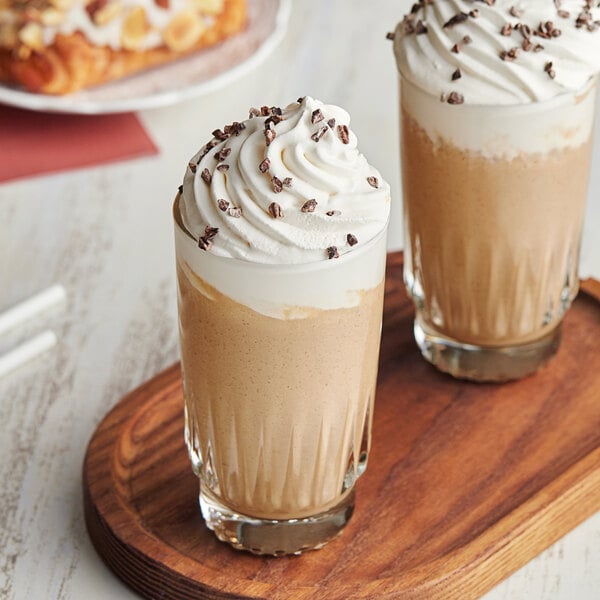 Cappuccine Frosted Latte Frappe Mix 3 lb. - 5/Case