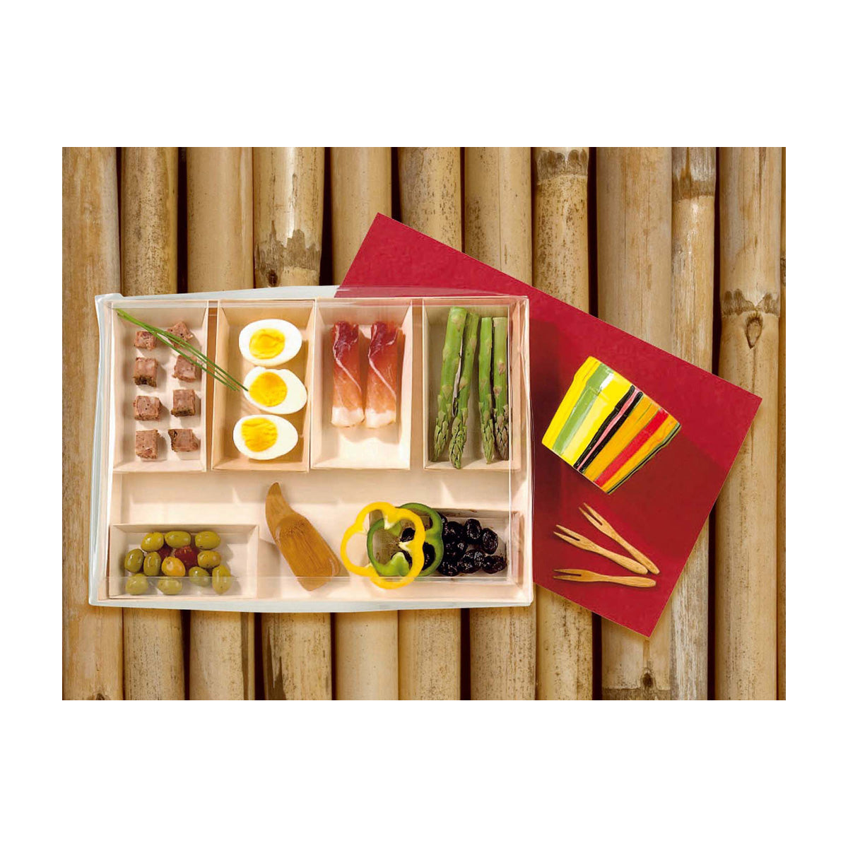 Packnwood PHUKET Bamboo Spoon, 3.9" x 1.5" - Case of 144