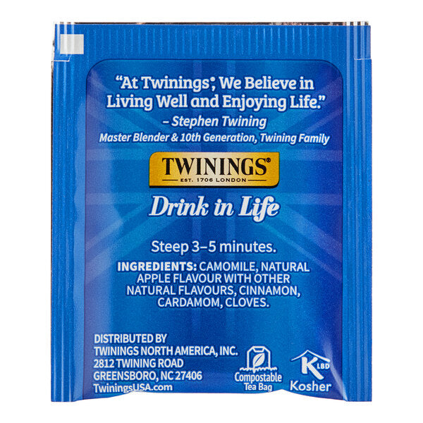 Twinings Winter Spice Herbal Tea Bags - 20/Box