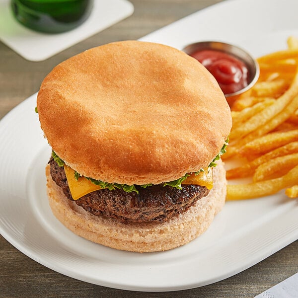 OMG...It's Gluten Free Individually Wrapped Gluten-Free Hamburger Bun 4.5 oz. - 16/Case