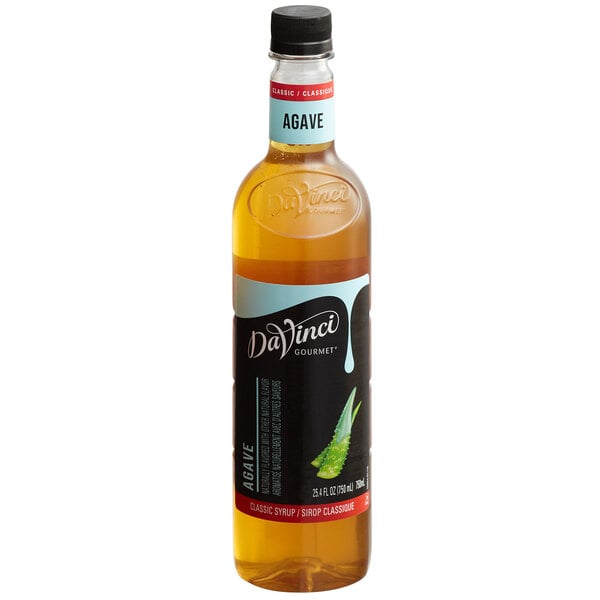 DaVinci Gourmet Classic Agave Flavoring Syrup 750 mL - 4/Case