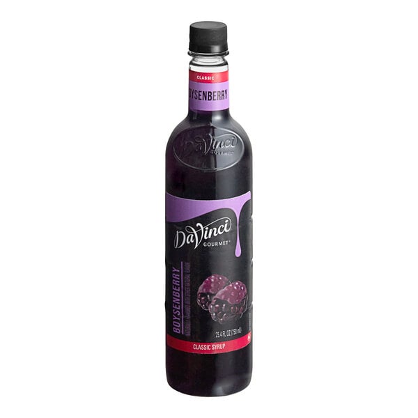 DaVinci Gourmet Classic Boysenberry Flavoring / Fruit Syrup 750 mL - 4/Case