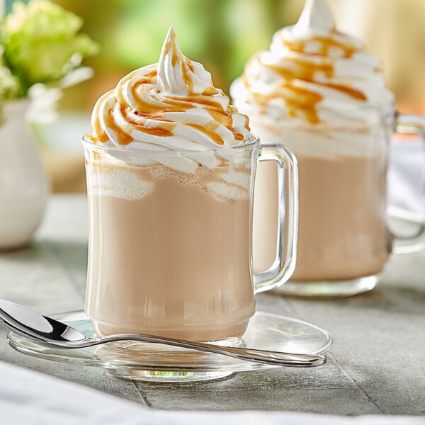 Capora 3.5 lb. Caramel Latte / Frappe Mix - 5/Case
