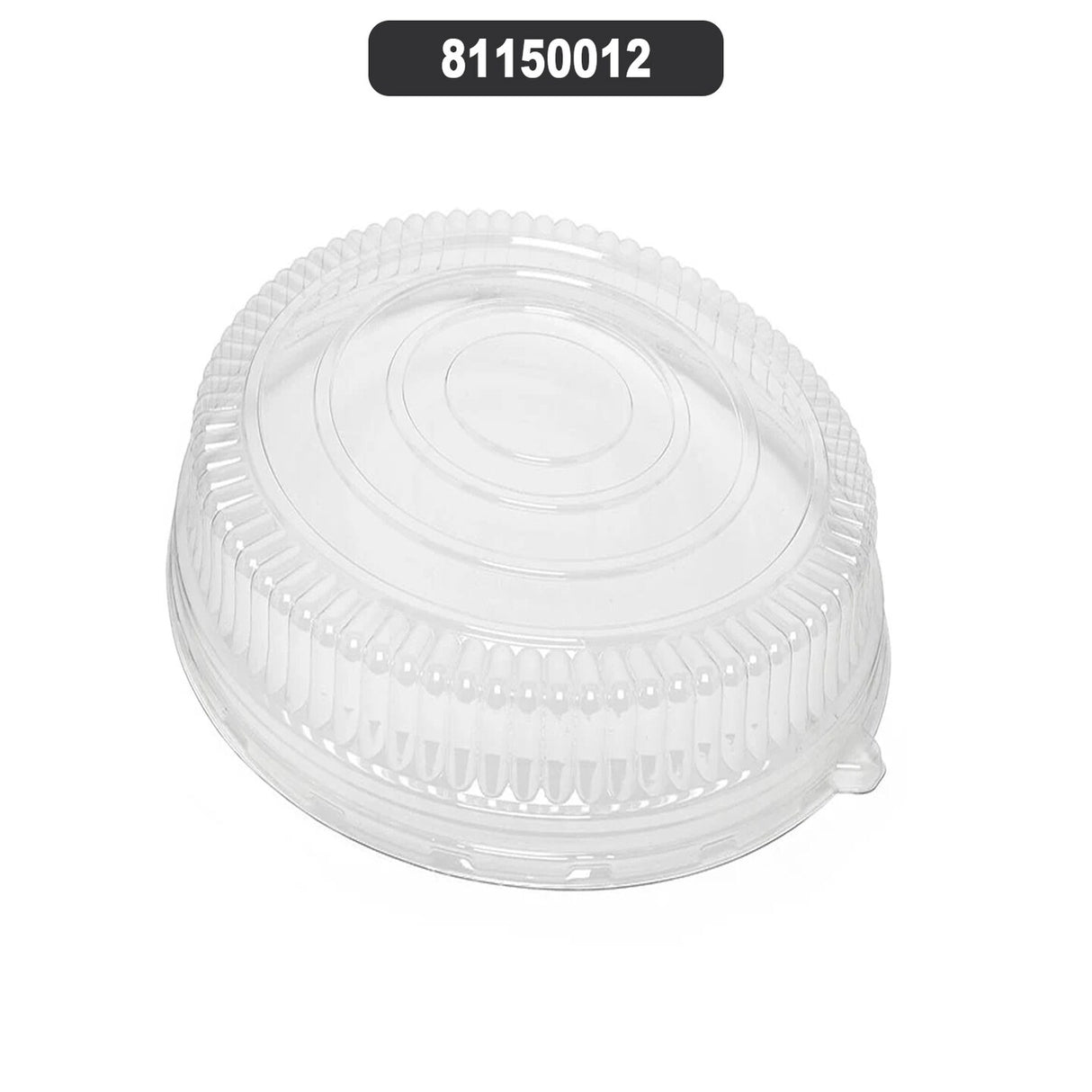 25 Pieces Round Pet Dome Lids Perfect Fit for 12" Platters