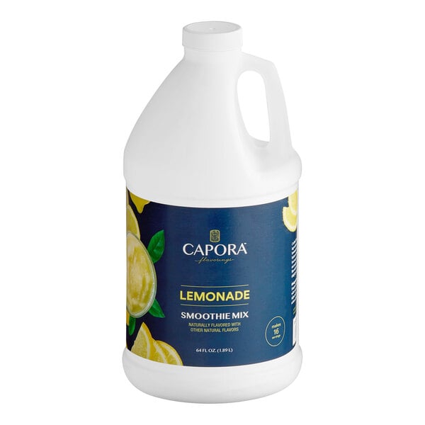Capora Lemonade Fruit Smoothie Mix 64 fl. oz. - 6/Case