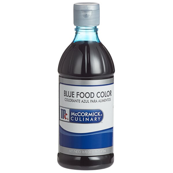 McCormick Culinary 16 fl. oz. Blue Food Color - 6/Case