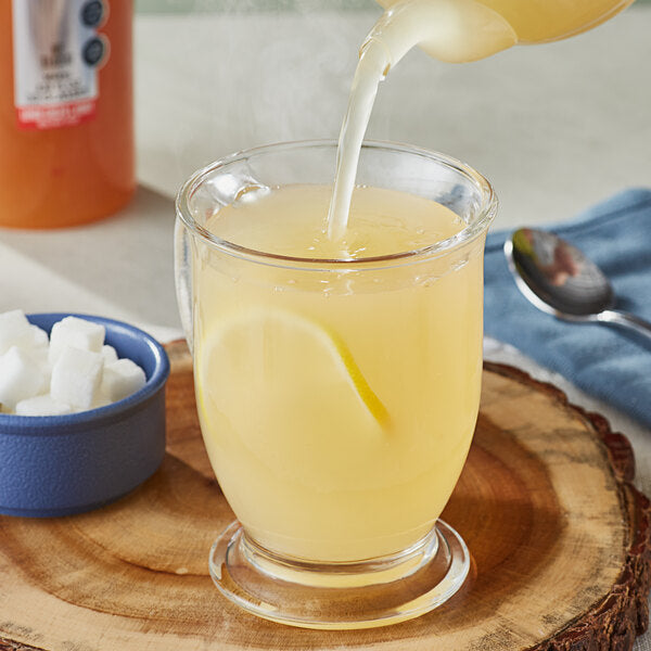 SHOTT Lemon, Ginger, and Honey Real Fruit Concentrated Flavoring Syrup 1 Liter - 6/Case