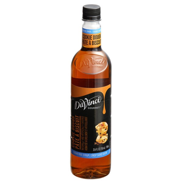 DaVinci Gourmet Sugar-Free Cookie Dough Flavoring Syrup 750 mL - 4/Case