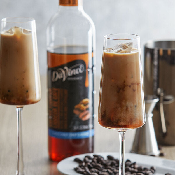 DaVinci Gourmet Sugar-Free Coffee Liqueur Flavoring Syrup 750 mL - 4/Case