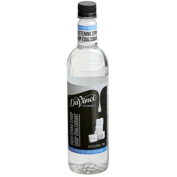 DaVinci Gourmet Sugar-Free Sweetener Syrup 750 mL - 4/Case