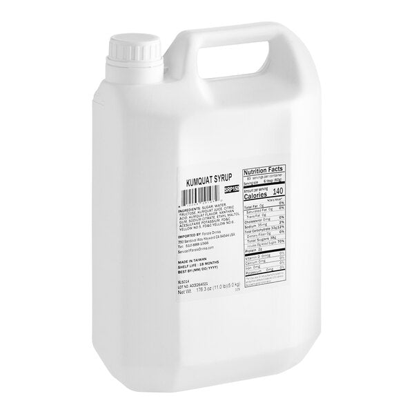Fanale Kumquat Concentrated Syrup 134 fl. oz. - 4/Case
