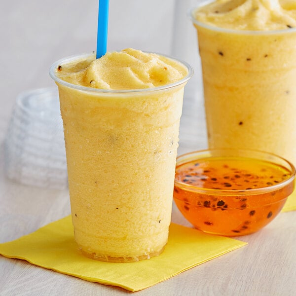 Bossen Passion Fruit Jam / Smoothie Paste 10 lb. - 4/Case
