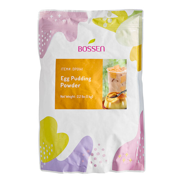 Bossen Egg Pudding Powder Mix 2.2 lb. - 20/Case