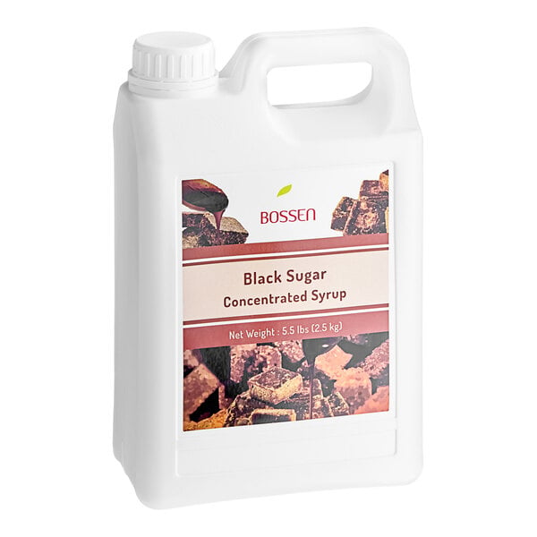 Bossen Black Sugar Concentrated Syrup 64 fl. oz. - 6/Case