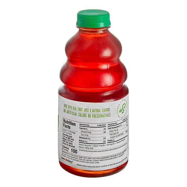 Dr. Smoothie Refreshers Watermelon Kiwi Refresher Beverage 1:1 Concentrate 46 fl. oz. - 6/Case