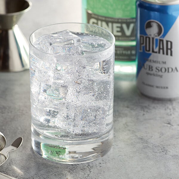 Polar Club Soda Can 7.5 fl. oz. - 24/Case