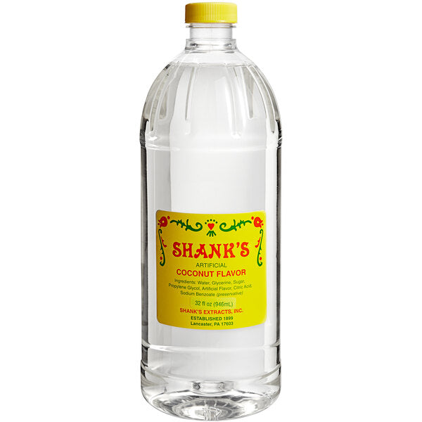 Shank's 32 fl. oz. Imitation Coconut - 12/Case