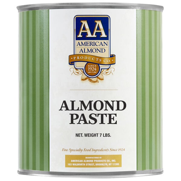 American Almond Almond Paste 7 lb. - 6/Case