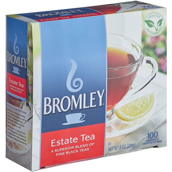 Bromley Estate Regular Hot Tea Bags - 1,000/Case
