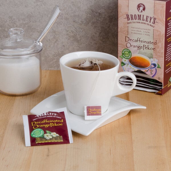 Bromley Exotic Orange Pekoe Decaffeinated Tea - 144/Case
