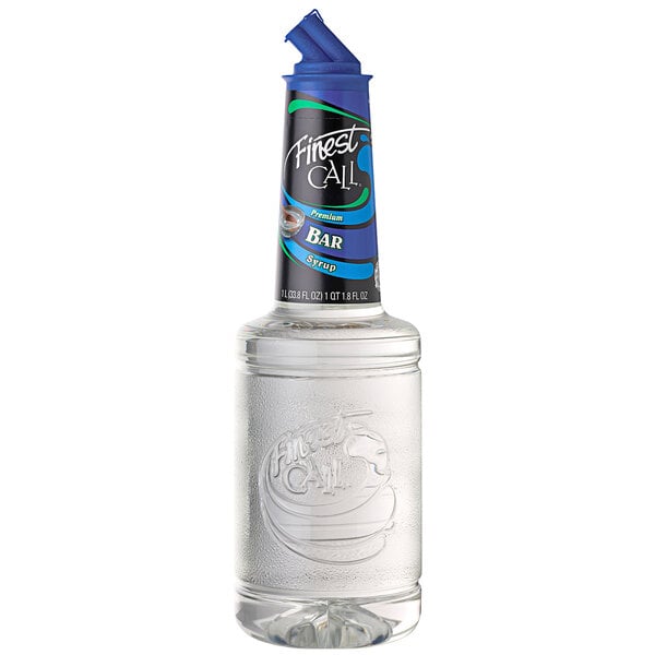 Finest Call Premium Bar / Simple Syrup 1 Liter - 12/Case