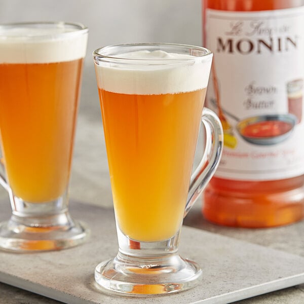 Monin Premium Brown Butter Flavoring Syrup 1 Liter - 4/Case