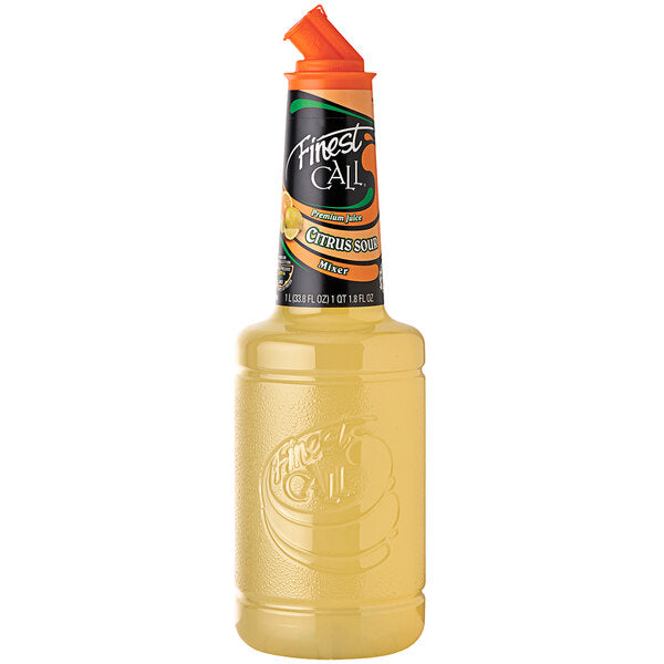 Finest Call 1 Liter Premium Citrus Sour Mix - 12/Case