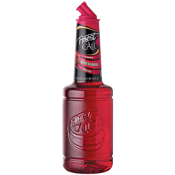 Finest Call 1 Liter Premium Grenadine Syrup - 12/Case