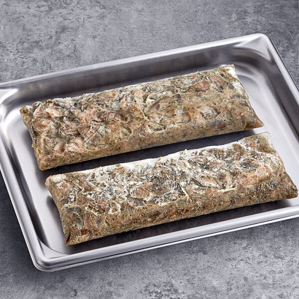 Phillips Gourmet Mushrooms IQF Seasoned Sauteed Sliced Portabella Mushrooms 16 lb.