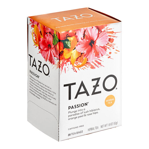 Tazo Passion Tea Bags - 120/Case