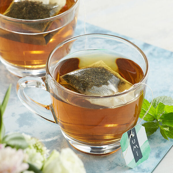 Numi Organic Moroccan Mint Herbal Tea Bags - 108/Case