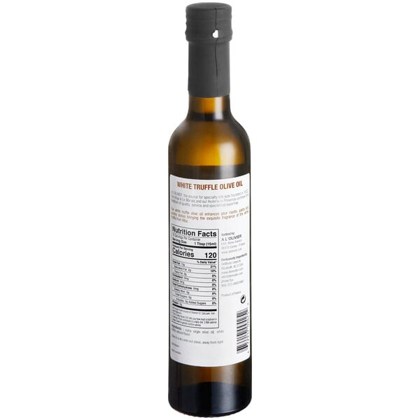 8.45 oz. Extra Virgin White Truffle Oil - 6/Case